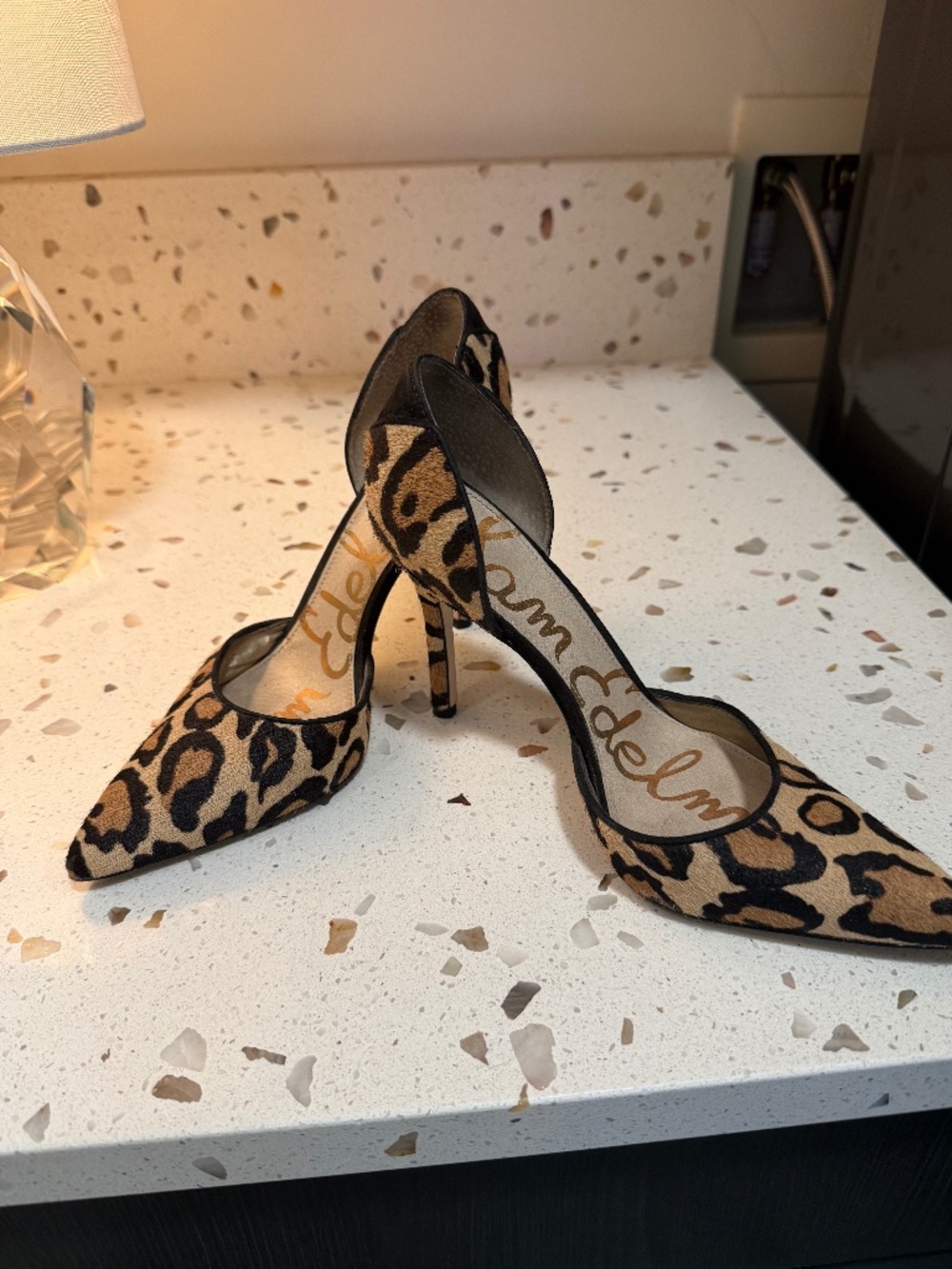 Sam Edelman Animal Print, Dyed Calf Hair Pumps